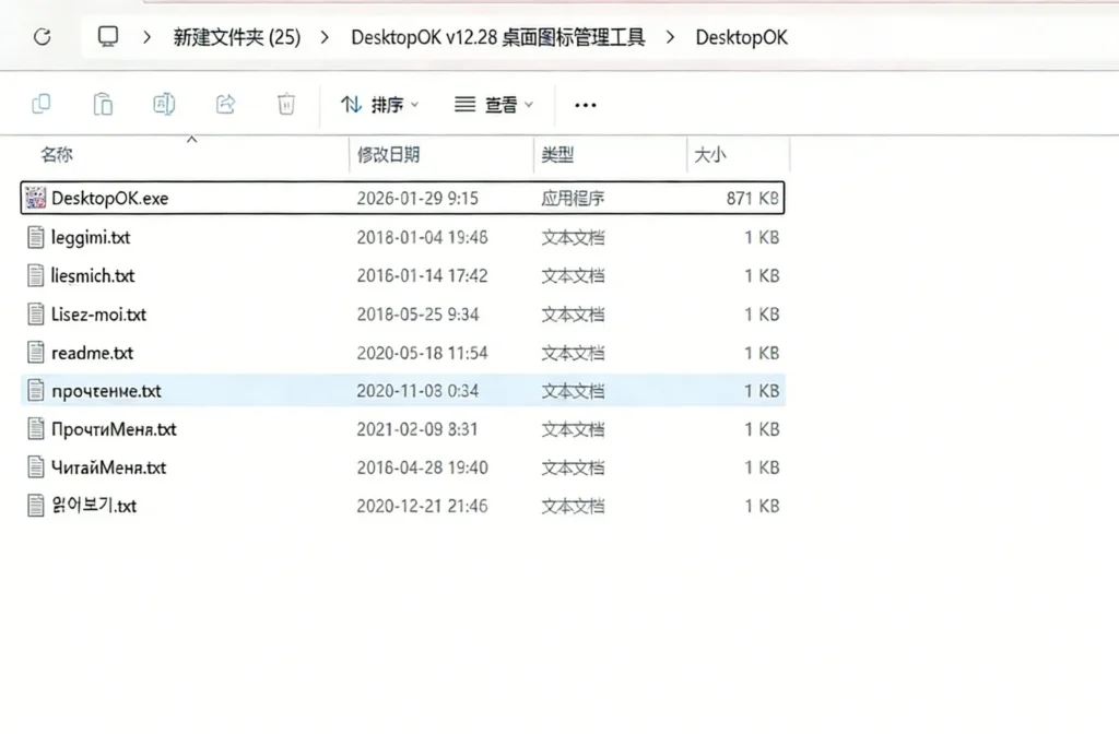图片[2]-桌面整理工具 DesktopOK：一键整理电脑桌面图标